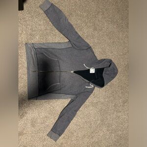 Cozy winter jacket. Very soft but I’ve outgrown it.